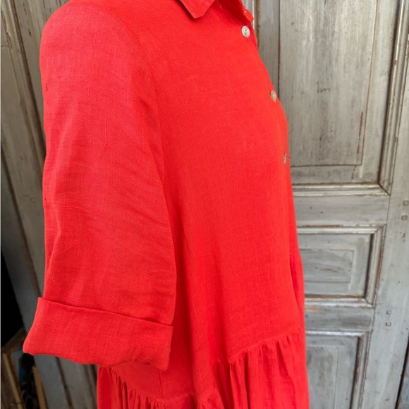 NWT Alembika linen dress size 2/US10 - Picture 6 of 12